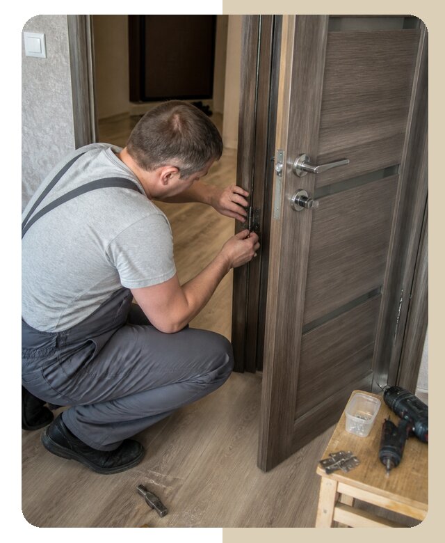Замена дверных петель в Апшеронске по цене от 2562 р. | ДвериЛегко-Пшр