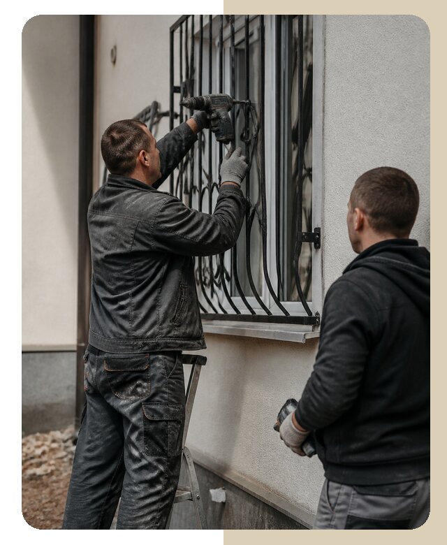 Установка наружных решеток в Апшеронске от 5022 р. | ДвериЛегко-Пшр