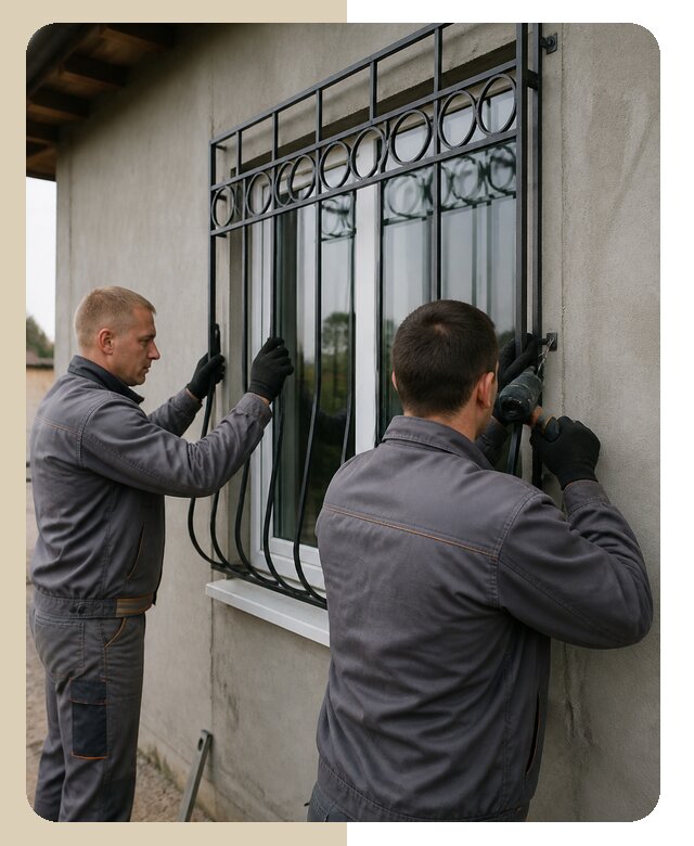 Профессиональная установка решеток безопасности в Апшеронске